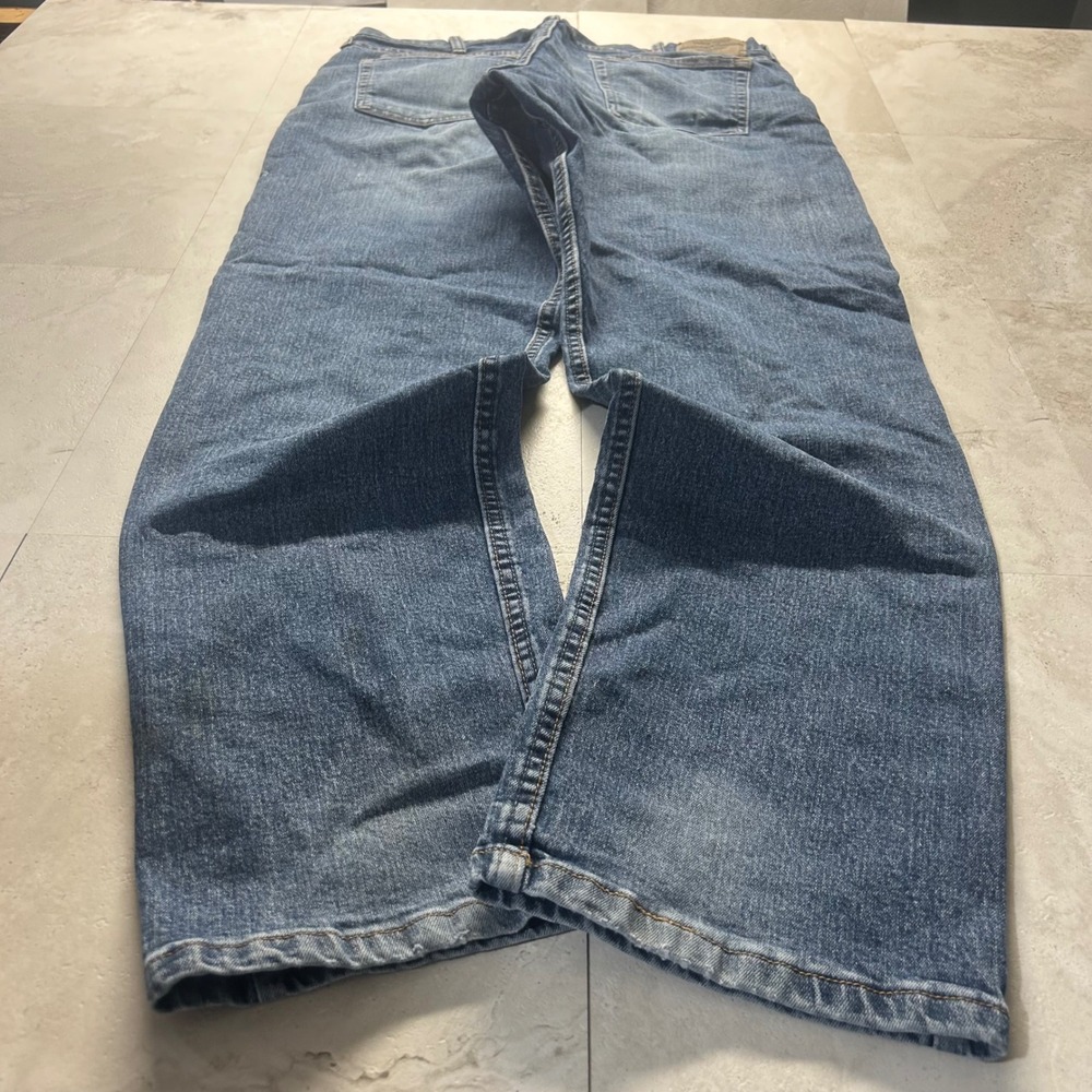 Wrangler Relaxed Fit Jeans Blue Mens 36x32 Denim Pants 97FXWXD Workwear Casual